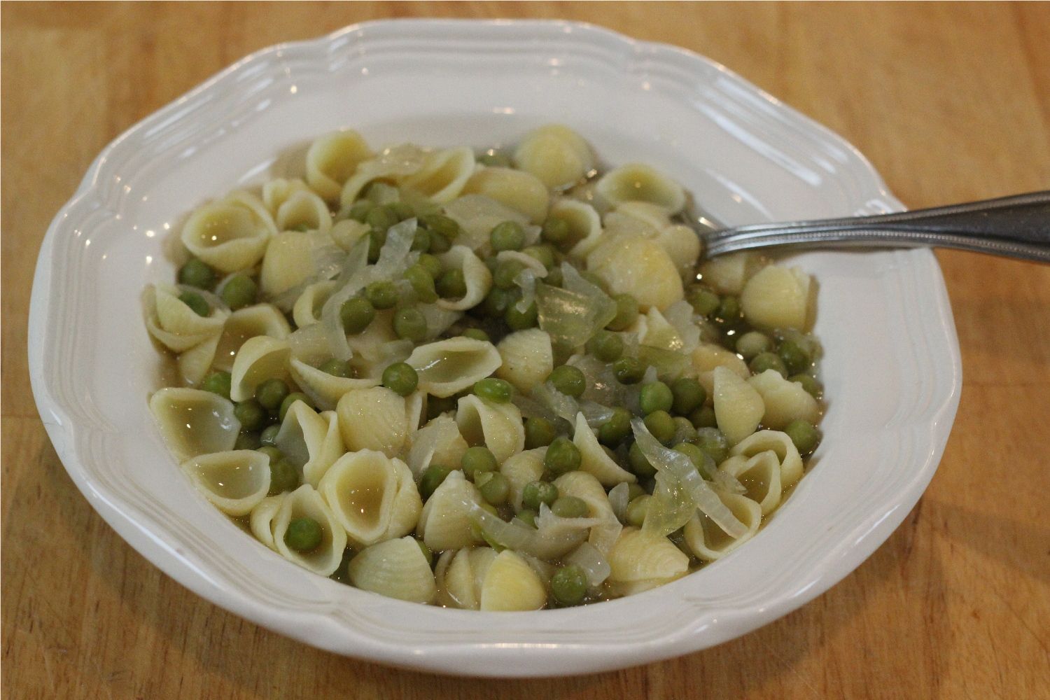 Pasta with Peas Pasta e Piselli
